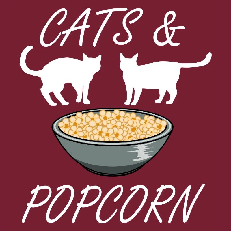 Chats et popcorn Cute Kitty Popcorn Chef