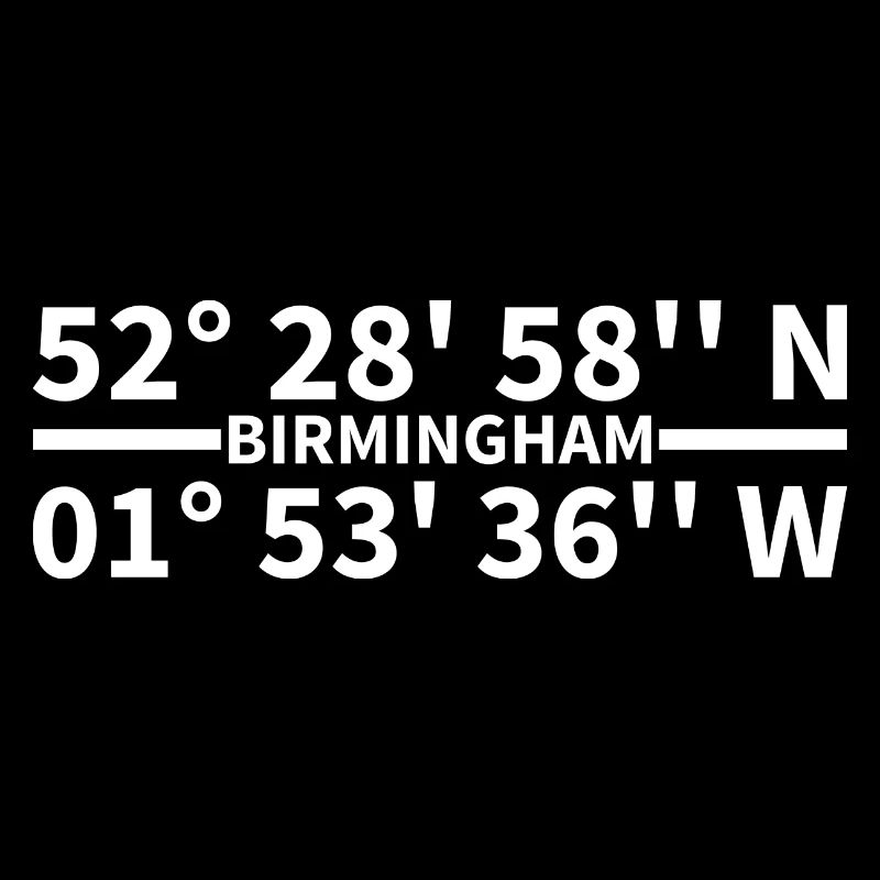 Birmingham coordinates