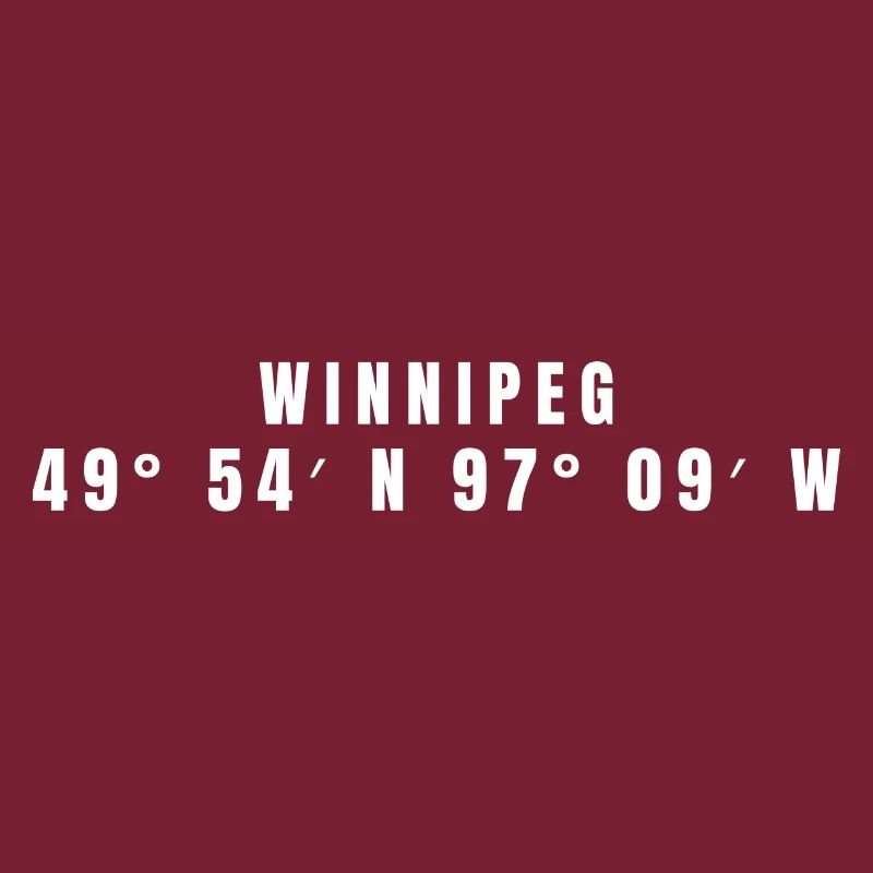 Winnipeg, Canada Coordinates