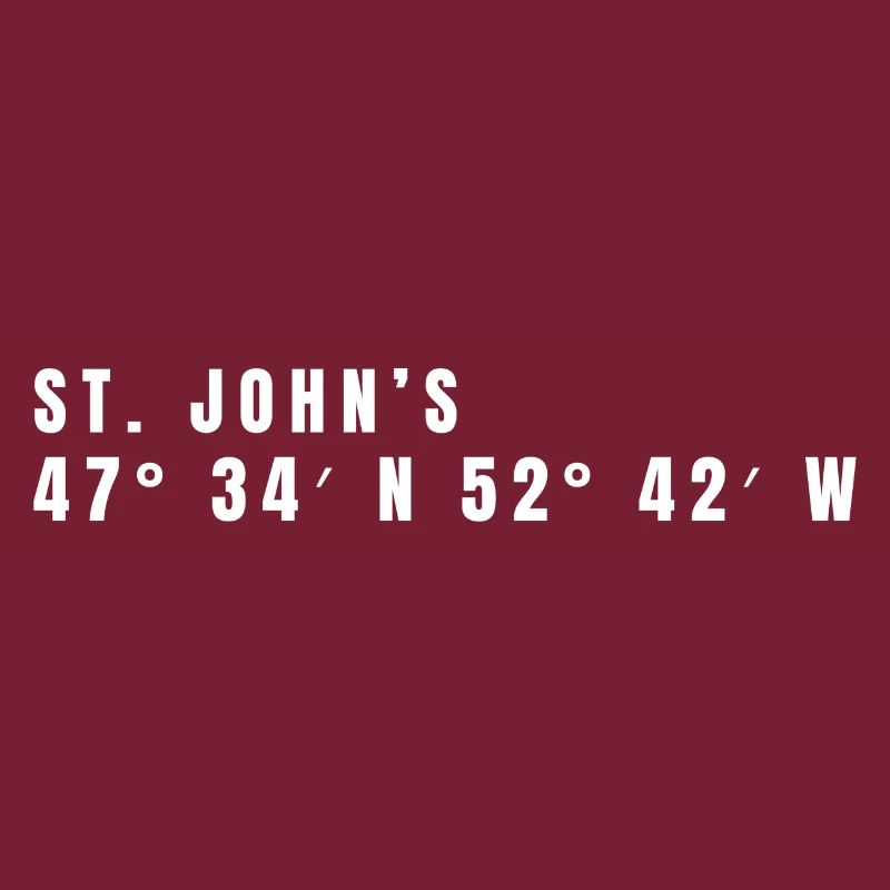 St. John's Canada Coordinates
