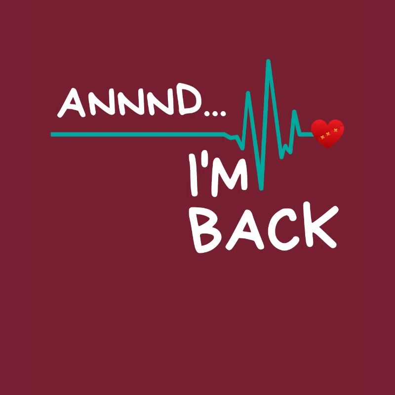 Annnd I'm Back. Heart Attack Survivor Product Fun