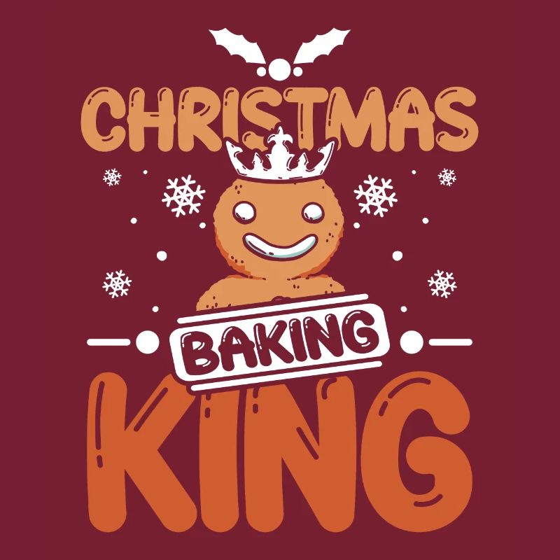 Roi de la cuisson des biscuits de Noël