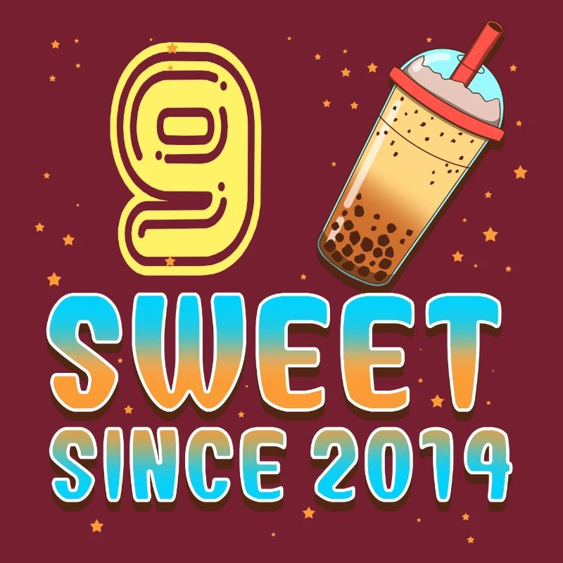 9. Geburtstag Bubble Tee