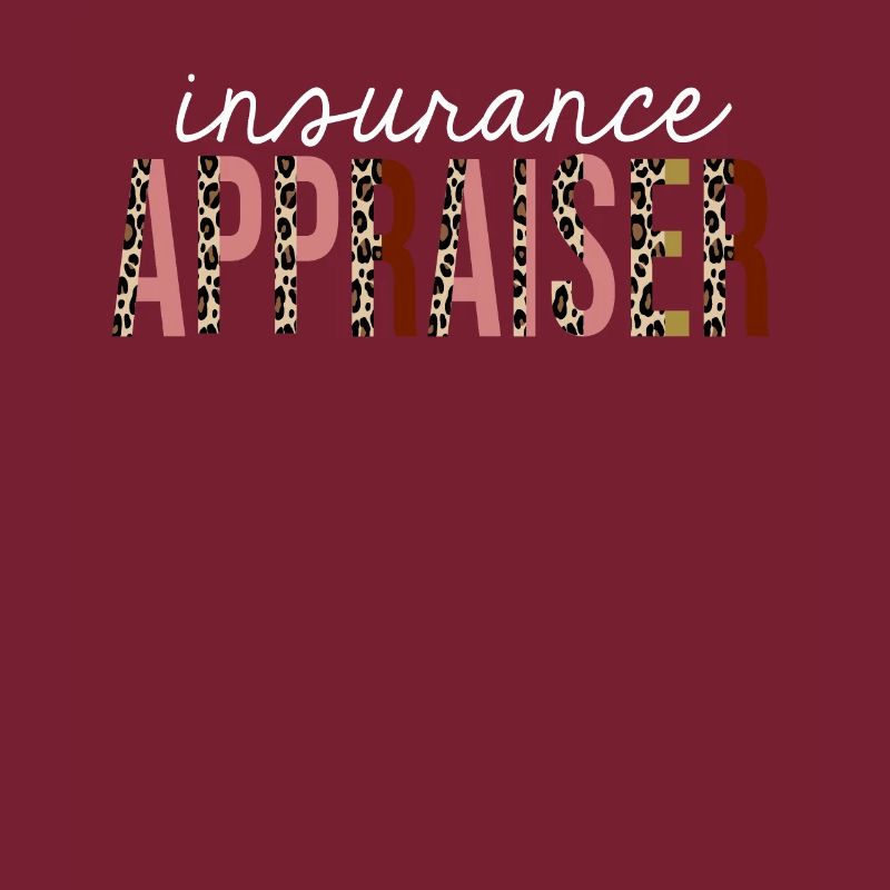 Insurance Appraiser Leopard Print Funny Gift