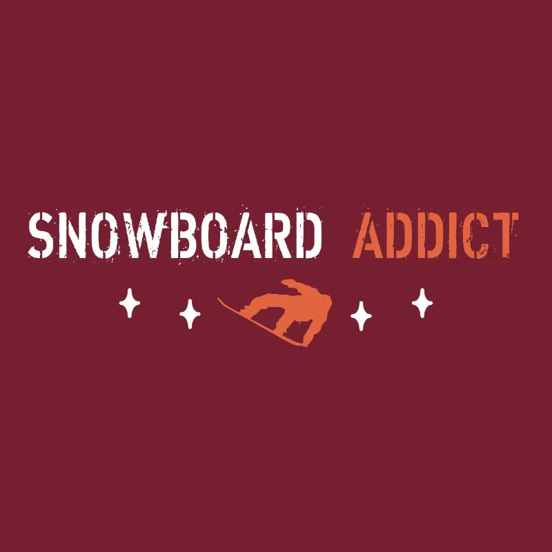 Snowboard-Süchtiger