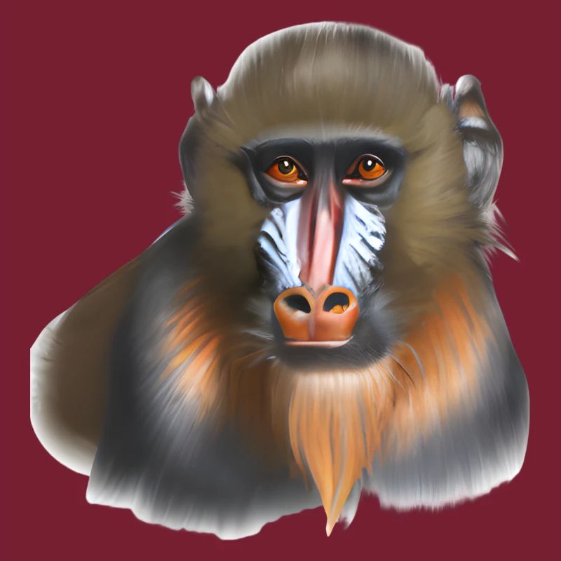 Mandrill Monkey