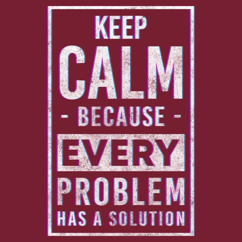 Problem? Not my problem Black humor doesn't matter