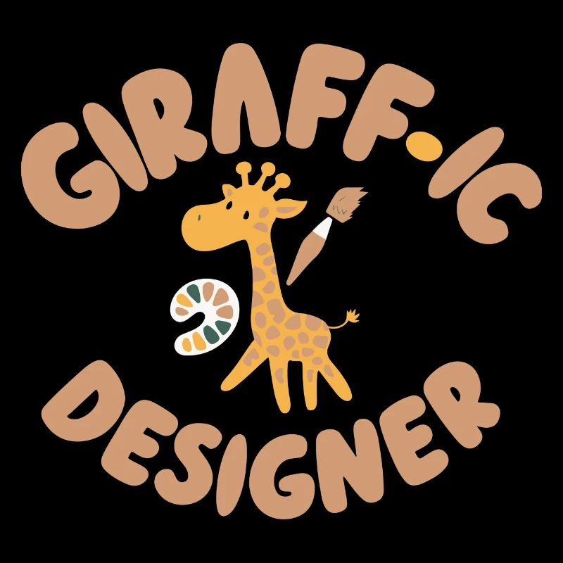 Giraffic Designer Lustig Mediengestalter Fun