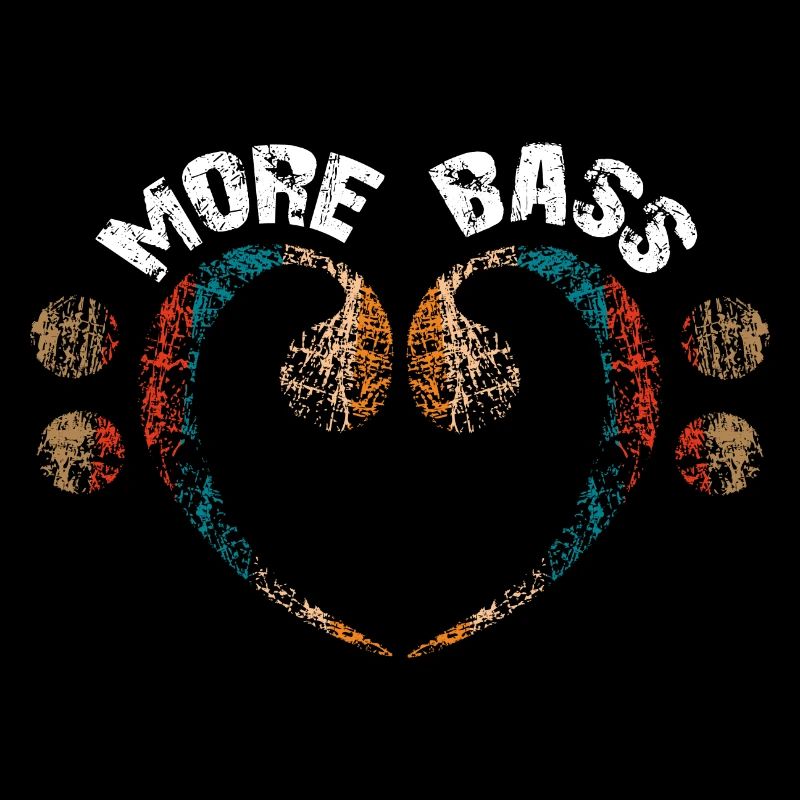 Plus de basses s’il vous plaît, grosse clé de fa