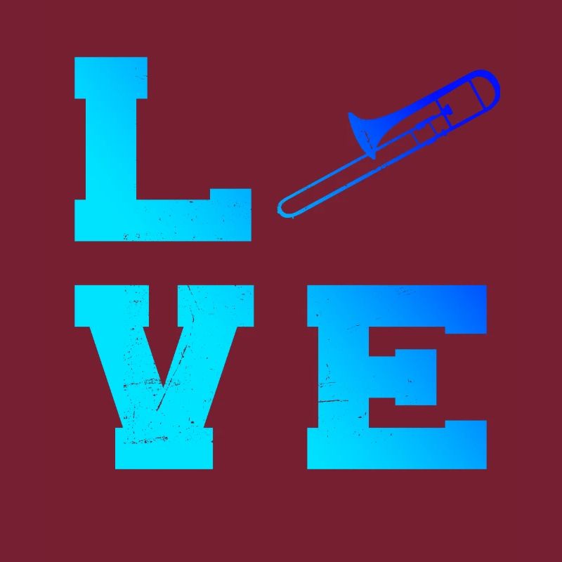 Tromboniste d’instruments de cuivres pour hommes