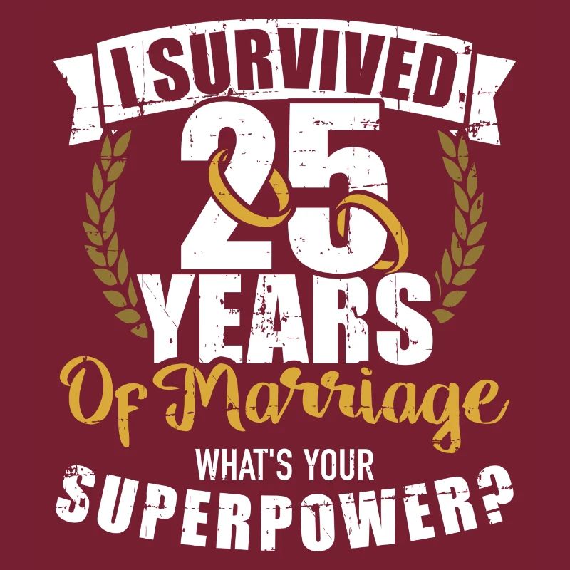 Silver wedding anniversary
