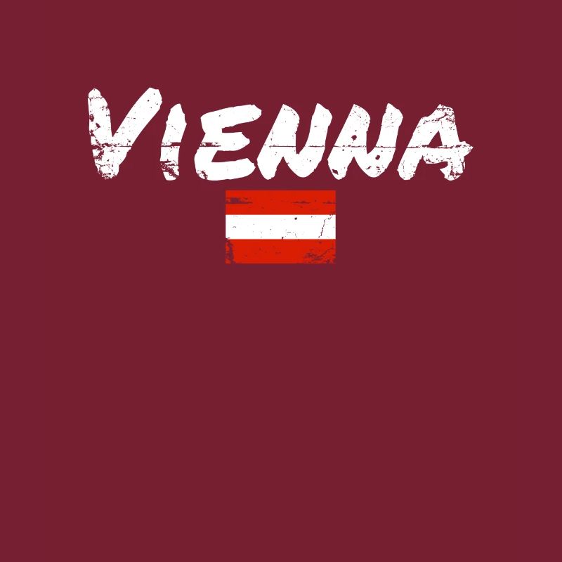 Vienna Austria Vintage Flag Austrian