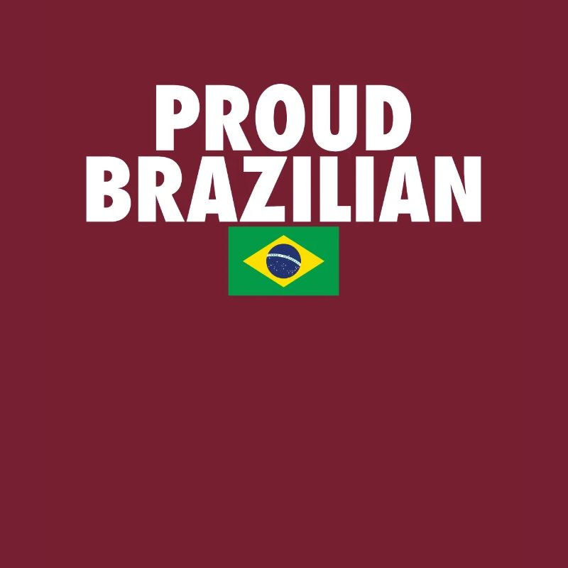 Fier Brésil Brésil Drapeau brésilien