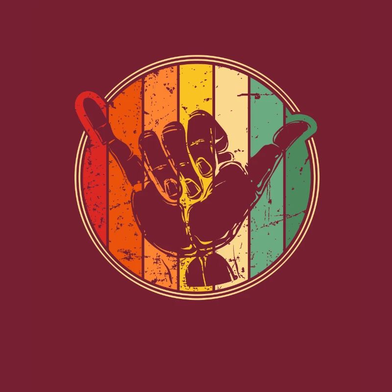 Surf shaka, conception de surf