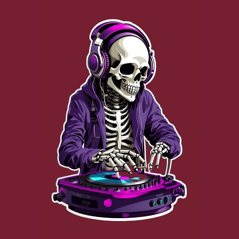 Skeleton DJ
