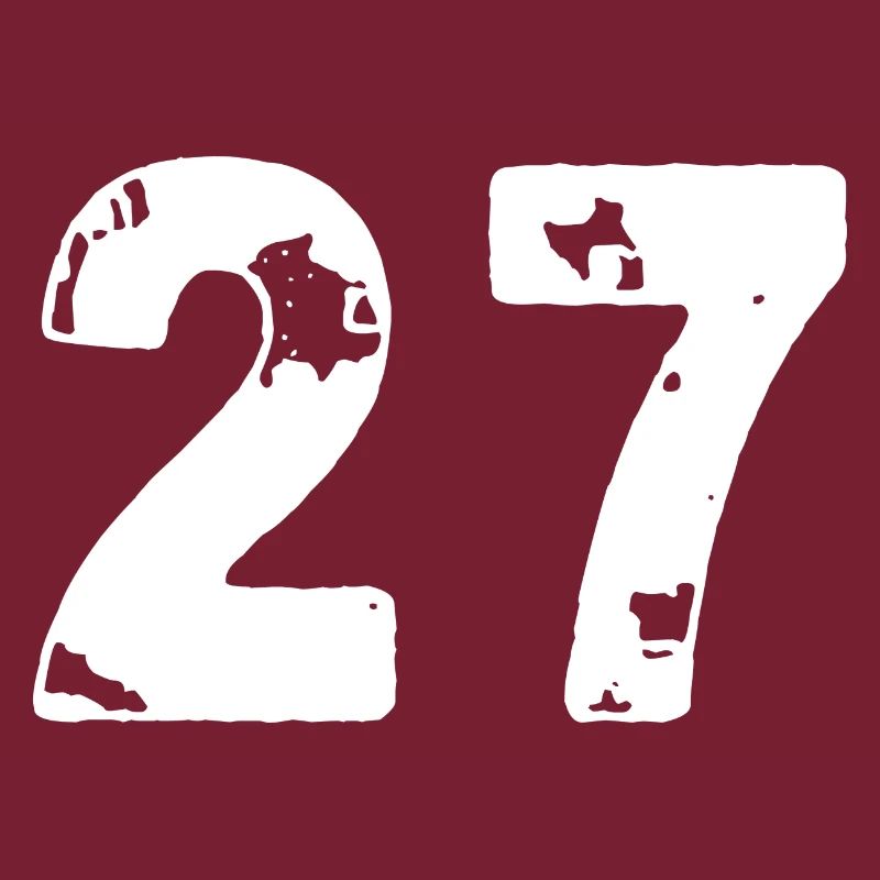 27 Maillot numéro
