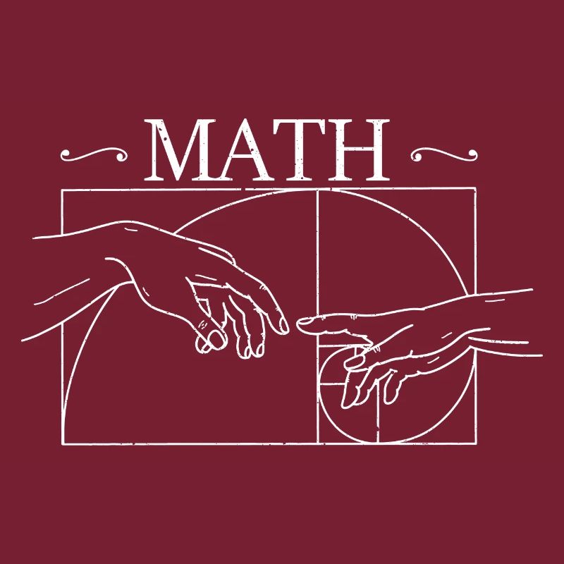 Fibonacci Numbers Math Art Geometry Geek