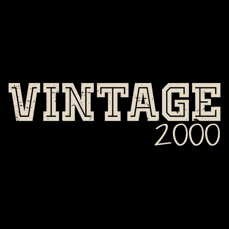 Vintage 2000 Original 2000 Rétro 2000 Cadeau 2000