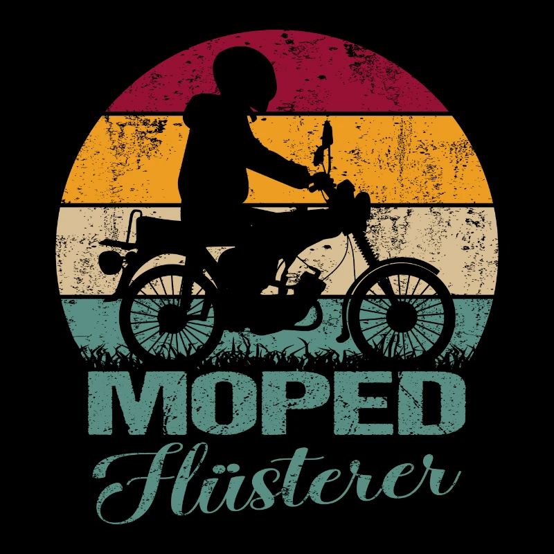 Moped DDR Mofa Ost S51 Flüsterer Retro Geschenk