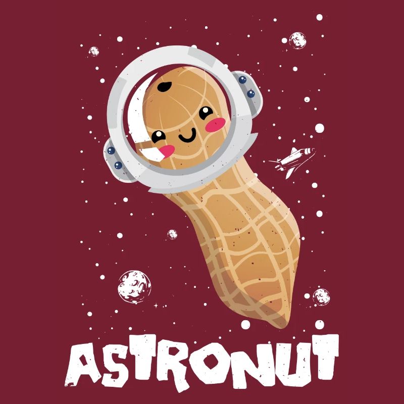 Astronut Kawaii Meme Peanut Astronaut Spaceflight
