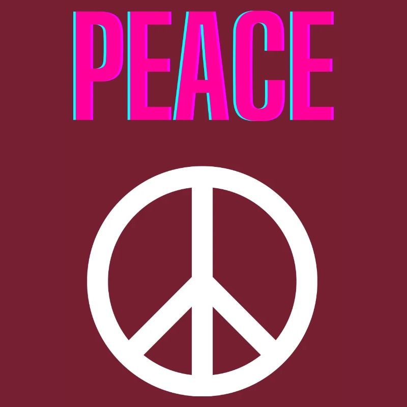 Peace - Delay - Front only