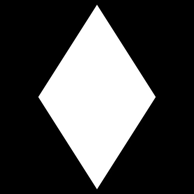Diamond Shape Geometry Gift Math