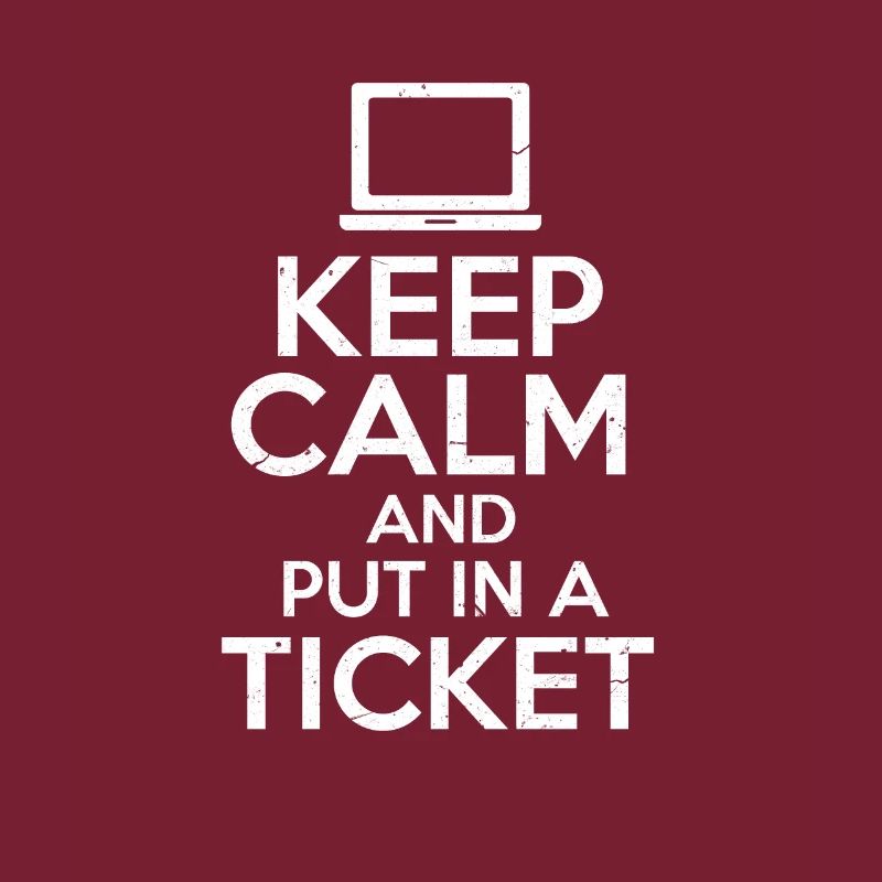 Technischer Support Computer Informatiker Nerd