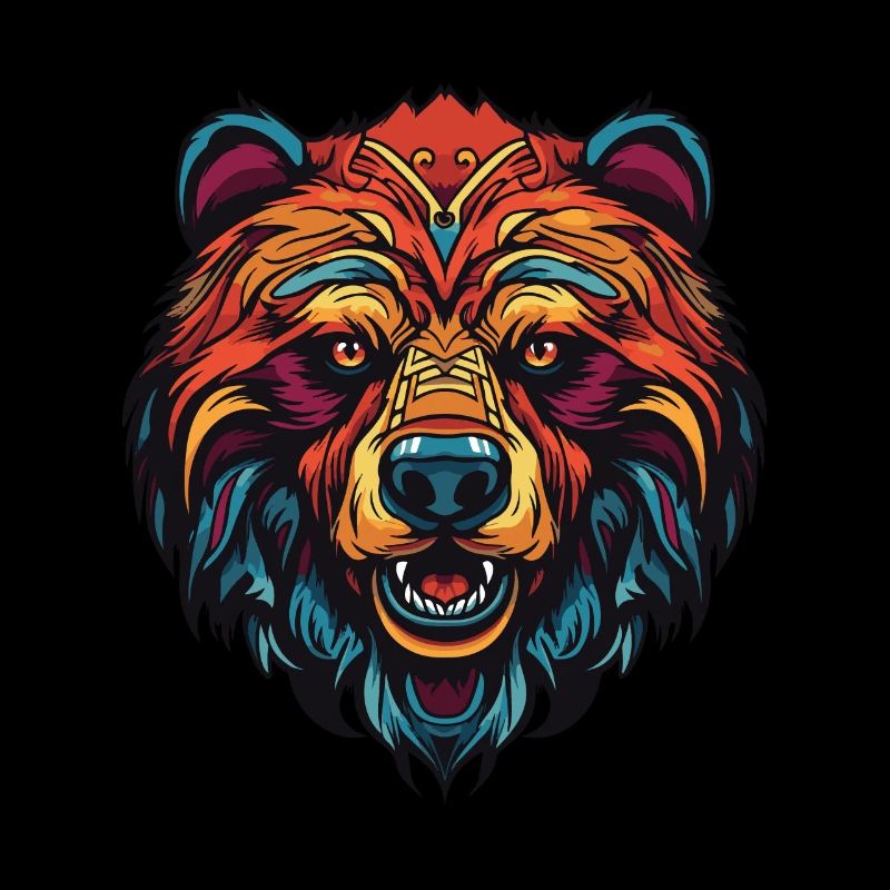 Portrait d’ours