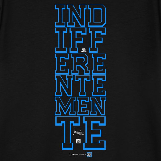 Indifferentemente (blu)