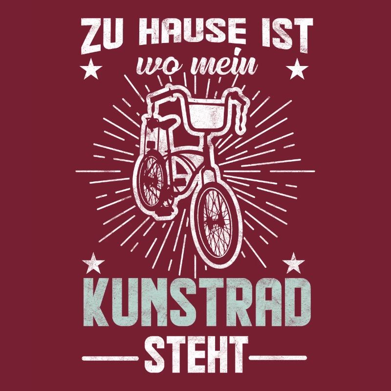 Kunstrad Spruch Geschenkidee