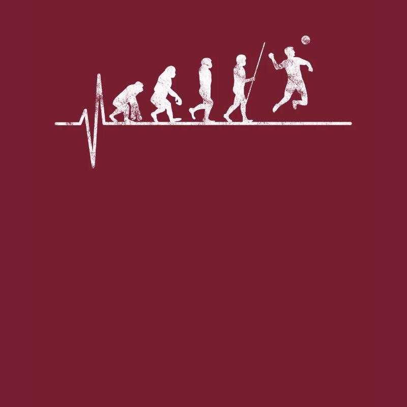 Fistball evolution vintage motif