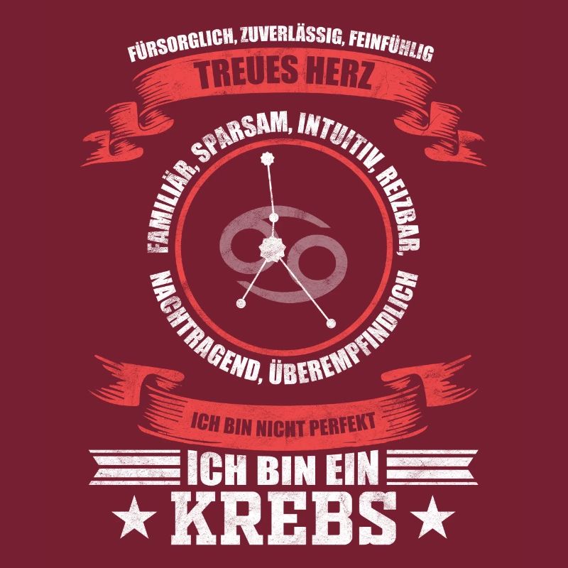Lustiges Sternzeichen Krebs Sternbild Geschenk