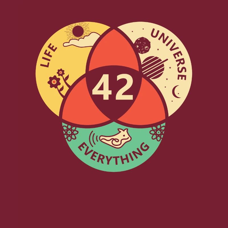 42 Answer idée cadeau d'univers