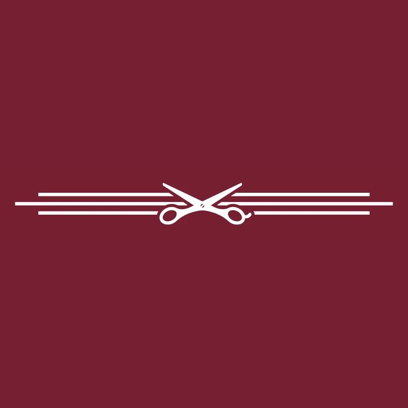 schere symbol barber