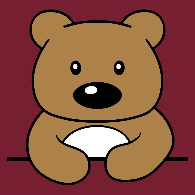 frame text write teddy grizzly baer baerchen