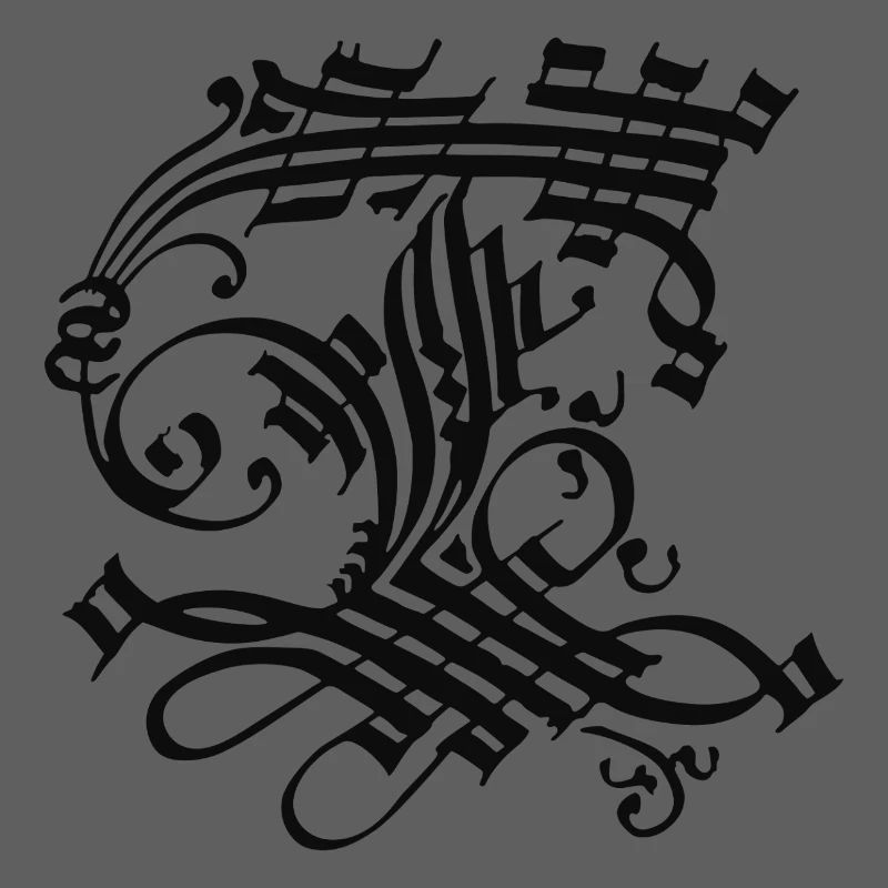 Medieval Core Mittelalter Initialen Castle Core