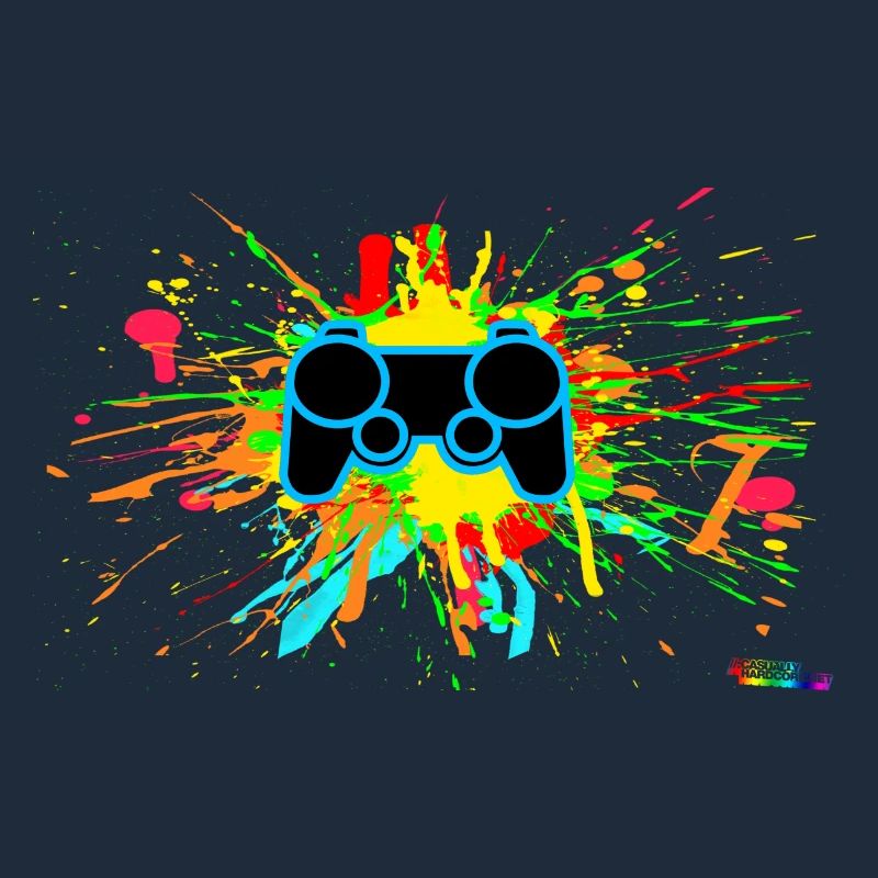 Controller-Splatter-Gamer