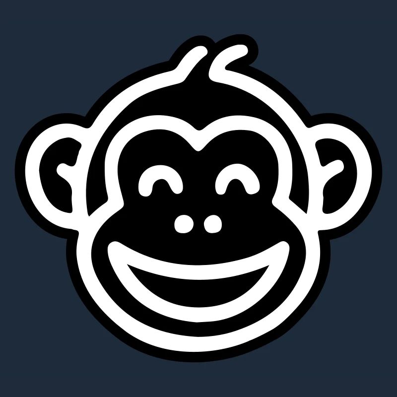 Tête de Singe Drôle