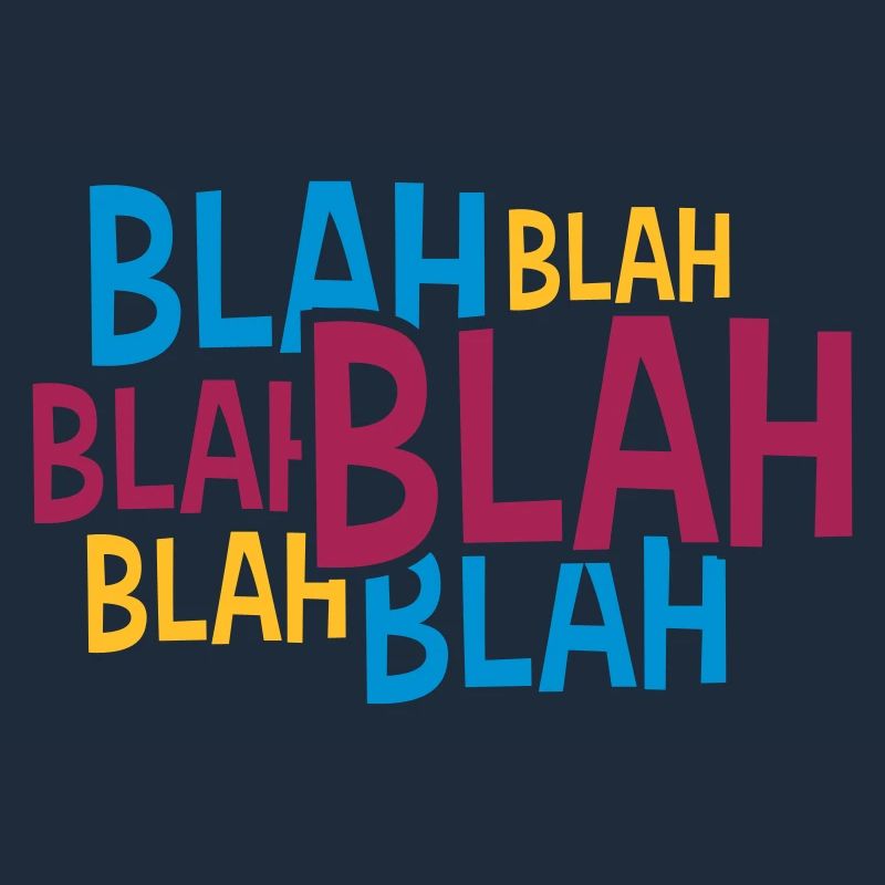 Comic Blah Coloré