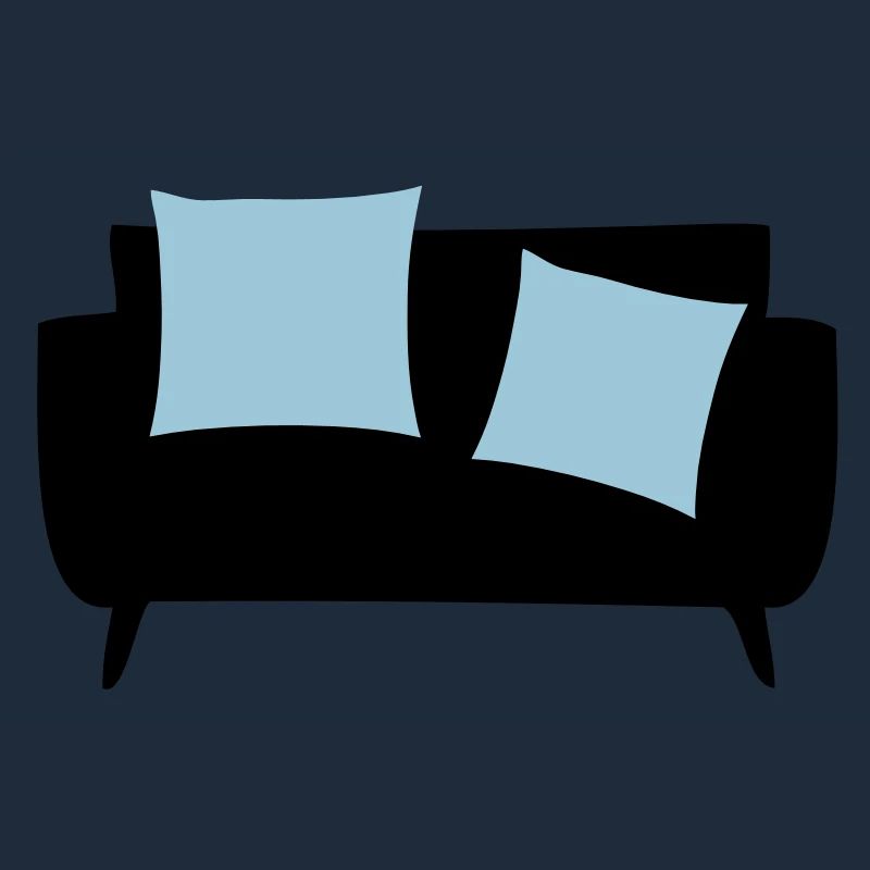 Sleeper sofa & Pillows