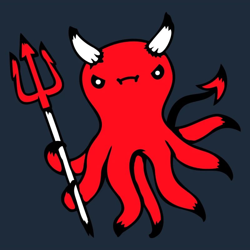Octopus Devil Hell Satan Evil Purgatory Naughty