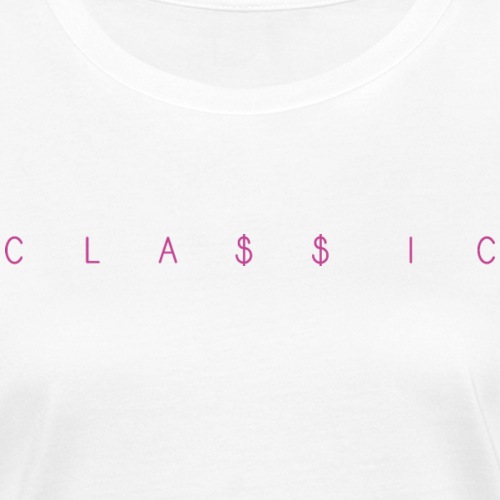 C L A $ $ I C - Frauen Bio-T-Shirt