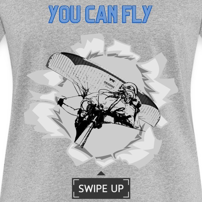 You can Fly, swipe up