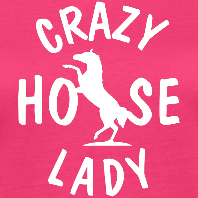 crazy horse lady - Frauen Bio-T-Shirt