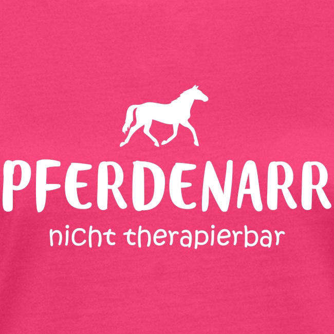 Vorschau: Pferdenarr - Frauen Bio-T-Shirt