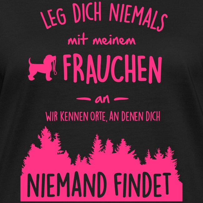 Vorschau: Mein Frauchen - Frauen Bio-T-Shirt