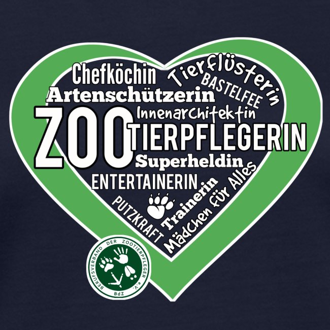 Zootierpflegerin Herz