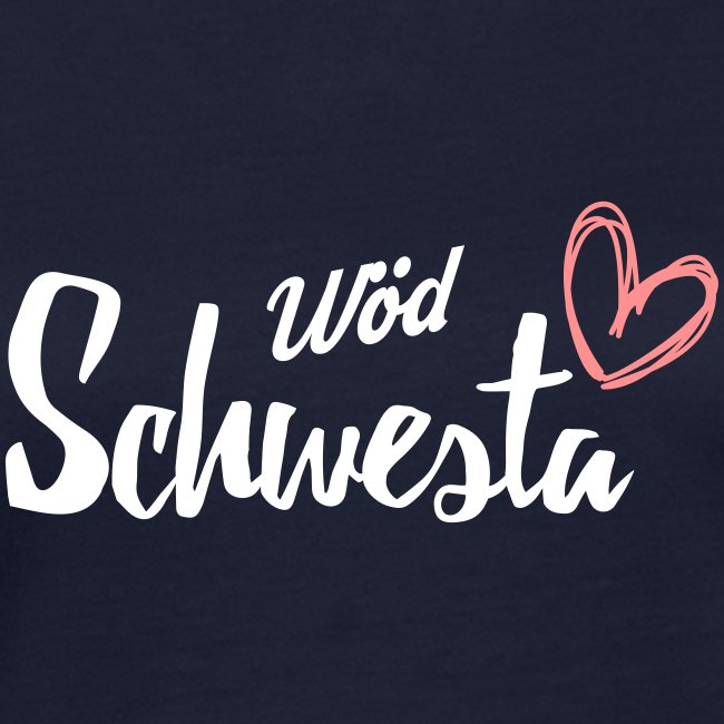 Wöd Schwesta - Frauen Bio-T-Shirt