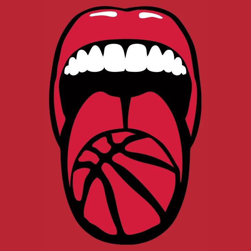 basketball pulls language language mouth