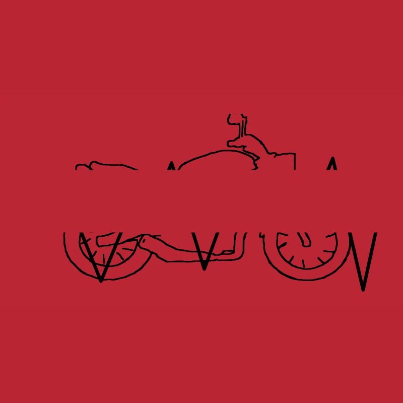 Motorrad Herzfrequenz Geschenk Geschenkidee